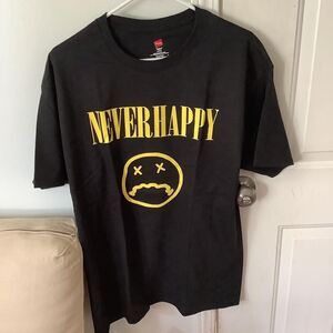 Neverhappy “numb” nirvana nevermind parody tee Printed in 2012 I found these sam